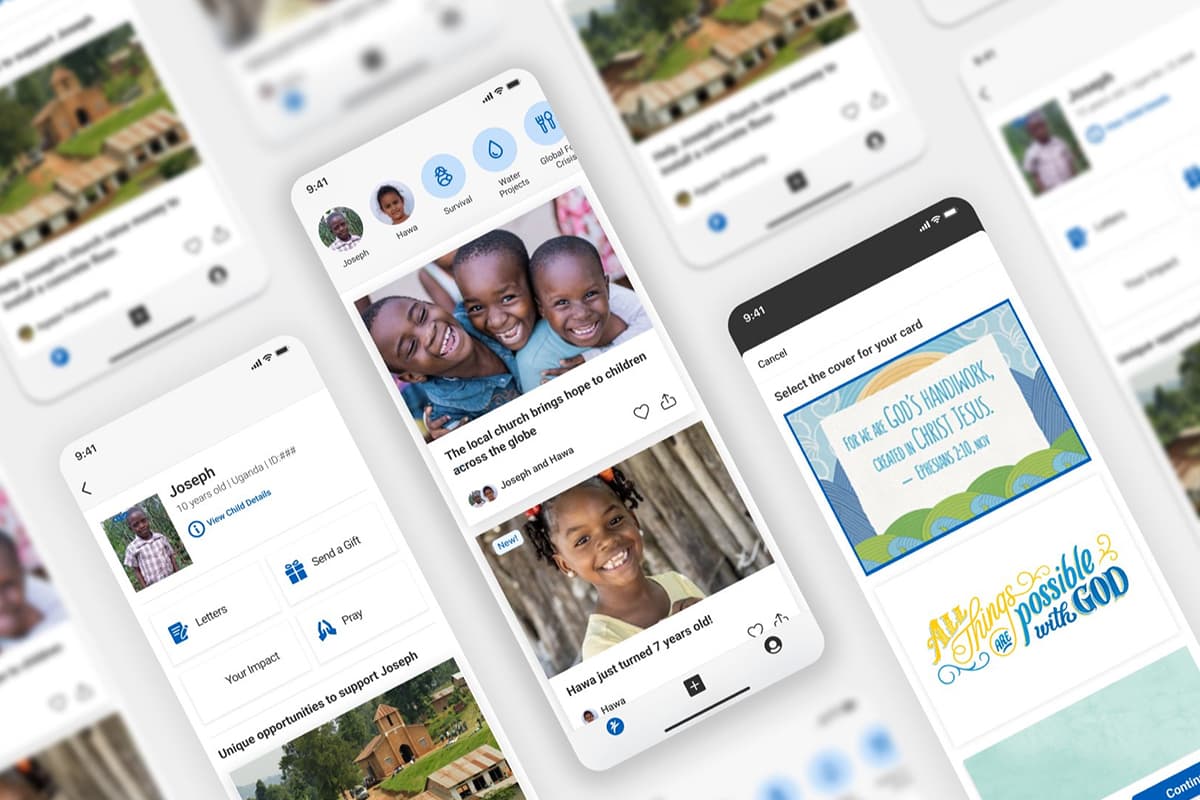 A look at the MyCompassion app