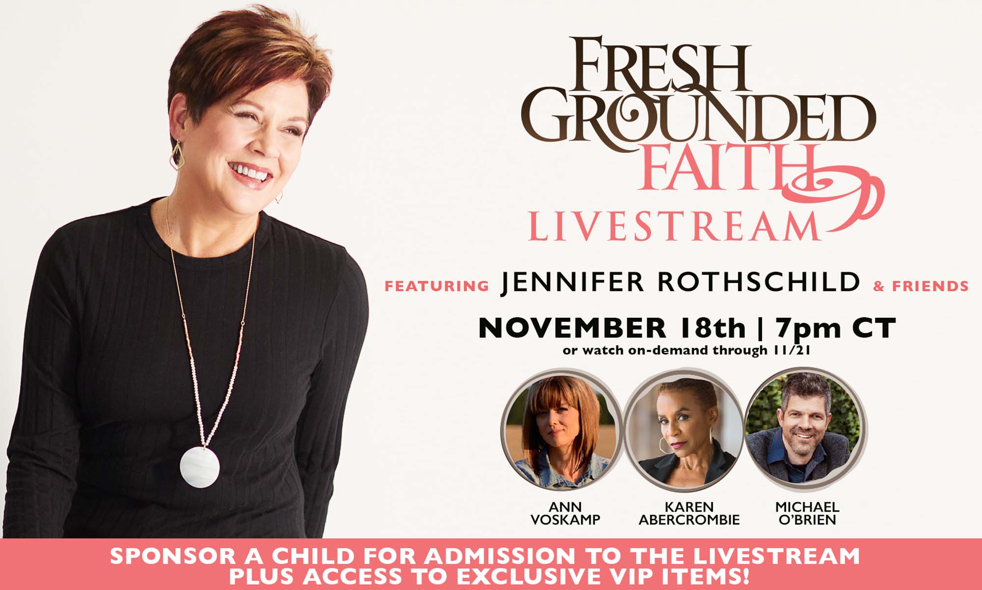 Fresh Grounded Faith Livestream header